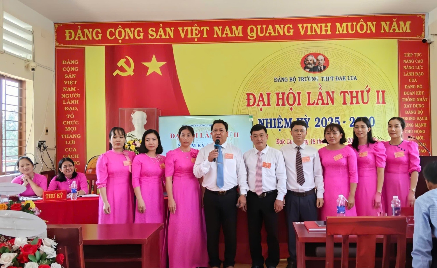 Đại hội Đảng bộ trường THPT Đak Lua nhiệm kỳ 2025 - 2030
